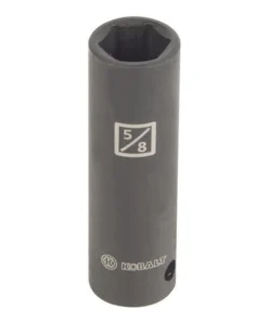 Kobalt Impact Sockets & Impact Socket Sets Standard (SAE) 1/2-in Drive 5/8-in 6-Point Impact Socket