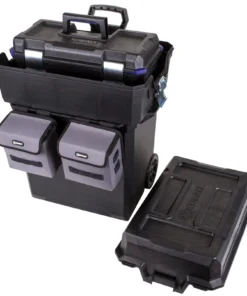 Kobalt Portable Tool Boxes Zerust 19-in Black Plastic Wheels Lockable Tool Box -Kobalt Sales Shop 04578556 scaled