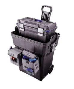 Kobalt Portable Tool Boxes Zerust 19-in Black Plastic Wheels Lockable Tool Box -Kobalt Sales Shop 04578558 scaled