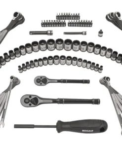 Kobalt Mechanics Tool Sets Universal 115-Piece Standard (SAE) and Metric Combination Matte Mechanics Tool Set (1/4-in; 3/8-in) -Kobalt Sales Shop 05028175