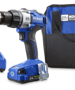 Kobalt Drills 24-volt Max 1/2-in Brushless Cordless Drill (1-Battery Included and Charger Included)