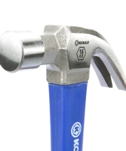 Kobalt Hammers 16-oz Smooth Face Steel Head Fiberglass Claw Hammer -Kobalt Sales Shop 07783109