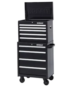 Kobalt Bottom Tool Cabinets 26.5-in W x 34-in H 4-Drawer Steel Tool Cabinet (Black) -Kobalt Sales Shop 07869953