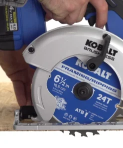 Kobalt Circular Saws 24-Volt Max 6-1/2-in Brushless Cordless Circular Saw Circular Saw -Kobalt Sales Shop 08008214