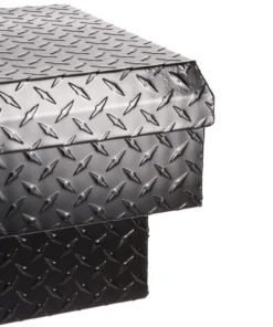 Kobalt Truck Tool Boxes 46.9-in x 15.8-in x 13-in Black Aluminum Crossover Truck Tool Box -Kobalt Sales Shop 08052743