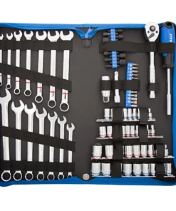 Kobalt Mechanics Tool Sets 80-Piece Standard (SAE) and Metric Combination Polished Chrome Mechanics Tool Set (3/8-in) -Kobalt Sales Shop 08398796