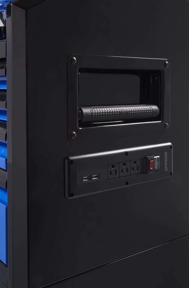 Kobalt Bottom Tool Cabinets 3000 Series 41-in W x 41-in H 11-Drawer Steel Rolling Tool Cabinet (Black) 6 Kobalt Bottom Tool Cabinets 3000 Series 41-in W x 41-in H 11-Drawer Steel Rolling Tool Cabinet (Black) - Image 6