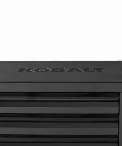 Kobalt Bottom Tool Cabinets 3000 Series 41-in W x 41-in H 5-Drawer Stainless Steel Rolling Tool Cabinet (Black) -Kobalt Sales Shop 08703970