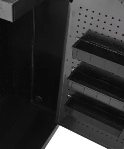 Kobalt Bottom Tool Cabinets 3000 Series 41-in W x 41-in H 5-Drawer Stainless Steel Rolling Tool Cabinet (Black) -Kobalt Sales Shop 08703974