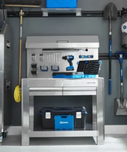 Kobalt Work Benches 45-in W x 36-in H 2-Drawer Wood Work Bench -Kobalt Sales Shop 08858929