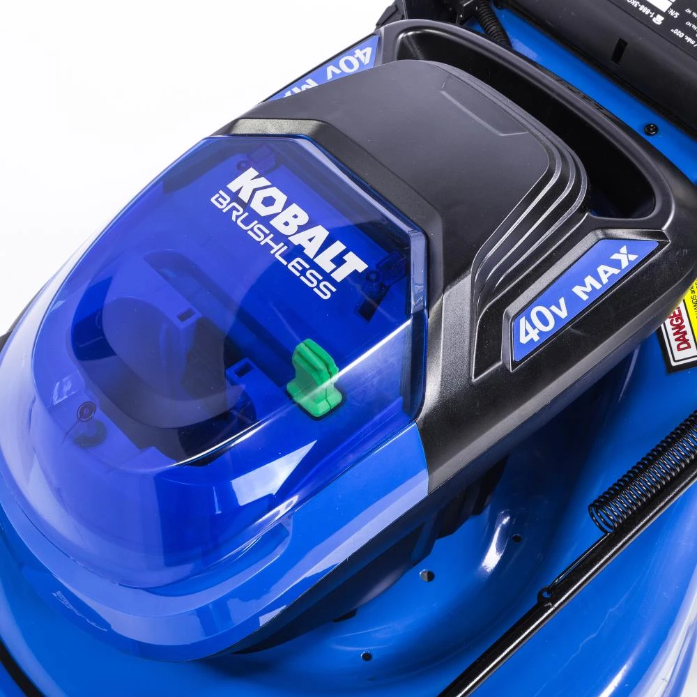 Kobalt Cordless Electric Push Lawn Mowers 40-Volt Max Brushless 20-in Self-propelled Cordless Electric Lawn Mower 5 Ah (Battery and Charger Included) 6 Kobalt Cordless Electric Push Lawn Mowers 40-Volt Max Brushless 20-in Self-propelled Cordless Electric Lawn Mower 5 Ah (Battery and Charger Included) - Image 6