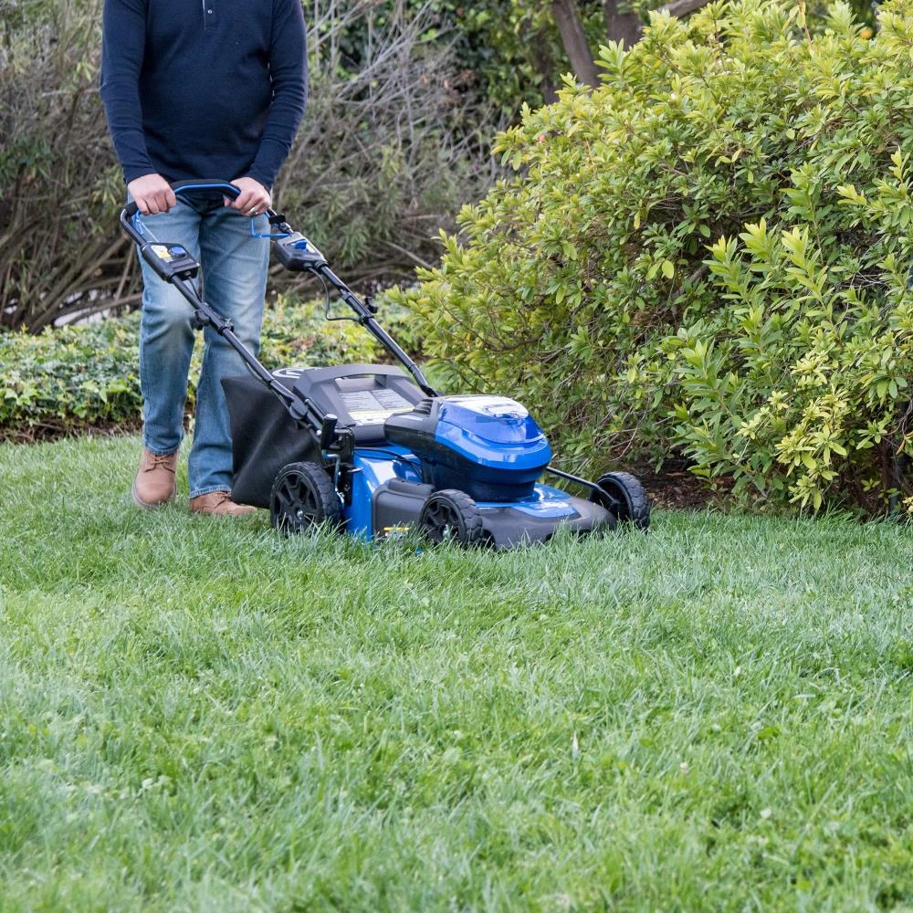 Kobalt Cordless Electric Push Lawn Mowers 40-Volt Max Brushless 20-in Self-propelled Cordless Electric Lawn Mower 5 Ah (Battery and Charger Included) 11 Kobalt Cordless Electric Push Lawn Mowers 40-Volt Max Brushless 20-in Self-propelled Cordless Electric Lawn Mower 5 Ah (Battery and Charger Included) - Image 11
