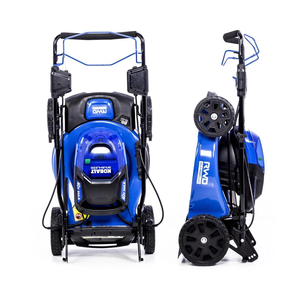 Kobalt Cordless Electric Push Lawn Mowers 40-Volt Max Brushless 20-in Self-propelled Cordless Electric Lawn Mower 5 Ah (Battery and Charger Included) 9 Kobalt Cordless Electric Push Lawn Mowers 40-Volt Max Brushless 20-in Self-propelled Cordless Electric Lawn Mower 5 Ah (Battery and Charger Included) - Image 9