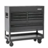 Kobalt Bottom Tool Cabinets 3000 Series 45-in W x 47-in H 7-Drawer Steel Rolling Tool Cabinet (Black)