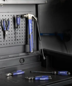 Kobalt Bottom Tool Cabinets 3000 Series 45-in W x 47-in H 7-Drawer Steel Rolling Tool Cabinet (Black) -Kobalt Sales Shop 09082649