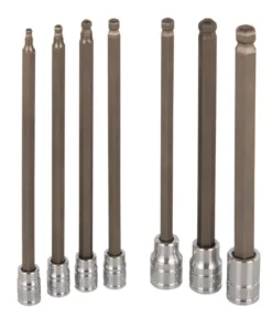 Kobalt Driver Sockets & Sets 7-Piece 1/4-in; 3/8-in Drive Set Hex Bit Standard (SAE) Driver Socket Set