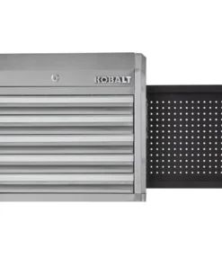 Kobalt Top Tool Chests 3000 Series 27-in W x 23.2-in H 5-Drawer Stainless Steel Tool Chest (Stainless Steel) -Kobalt Sales Shop 09749988
