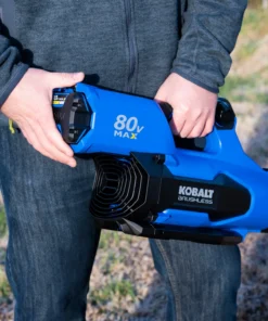 Kobalt Cordless Electric Leaf Blowers 80-volt Max 630-CFM Brushless Handheld Cordless Electric Leaf Blower (Tool Only) -Kobalt Sales Shop 10216809