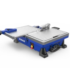Kobalt Tile Saws 7-in 6-Amp Wet Tabletop Sliding Table Tile Saw