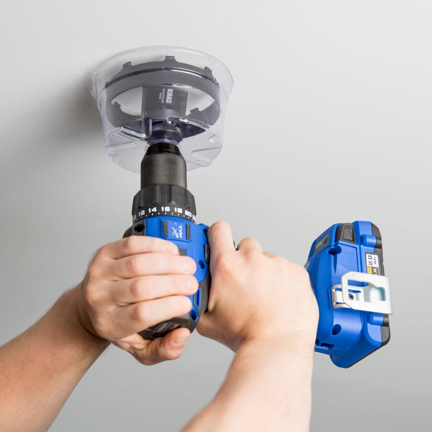 Kobalt Hole Saws & Kits 4-3/8-in Carbide-Grit Arbored Recessed Lighting Hole Saw 3 Kobalt Hole Saws & Kits 4-3/8-in Carbide-Grit Arbored Recessed Lighting Hole Saw - Image 3