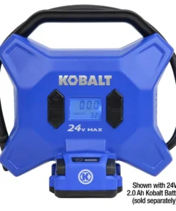 Kobalt Air Inflators Kobalt 24 Volt cordless high pressure inflator 24-Volt Lithium Ion (Li-Ion) Air Inflator (Power Source: Battery) -Kobalt Sales Shop 11621567