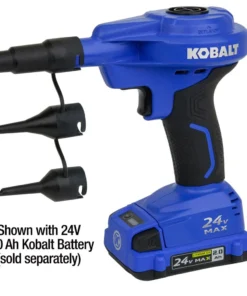 Kobalt Air Inflators 24V Cordless High Volume Inflator 24-Volt Lithium Ion (Li-Ion) Air Inflator (Power Source: Battery) -Kobalt Sales Shop 11629465