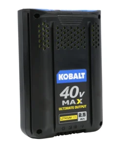 Kobalt Cordless Power Equipment Batteries & Chargers 40-Volt Max 2.5 Ah Rechargeable Lithium Ion (Li-Ion) Cordless Power Equipment Battery -Kobalt Sales Shop 12049648