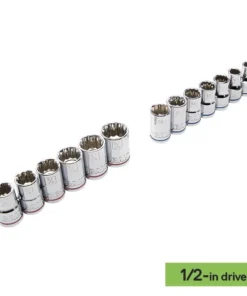 Kobalt Mechanics Tool Sets 319-Piece Standard (SAE) and Metric Combination Polished Chrome Mechanics Tool Set (1/4-in; 3/8-in) -Kobalt Sales Shop 15100857