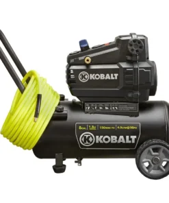Kobalt Air Compressors 8-Gallon Single Stage Portable Electric Horizontal Air Compressor 18 Kobalt Air Compressors 8-Gallon Single Stage Portable Electric Horizontal Air Compressor -Kobalt Sales Shop 15104716