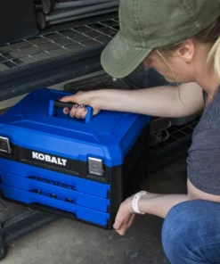 Kobalt Mechanics Tool Sets 319-Piece Standard (SAE) and Metric Combination Polished Chrome Mechanics Tool Set (1/4-in; 3/8-in) -Kobalt Sales Shop 15280777