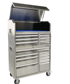 Kobalt Top Tool Chests 3000 Series 41-in W x 26.1-in H 8-Drawer Stainless Steel Tool Chest (Stainless Steel) -Kobalt Sales Shop 15318998 scaled