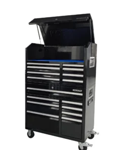 Kobalt Bottom Tool Cabinets 3000 Series 41-in W x 37.5-in H 8-Drawer Steel Rolling Tool Cabinet (Black) -Kobalt Sales Shop 15319015 scaled