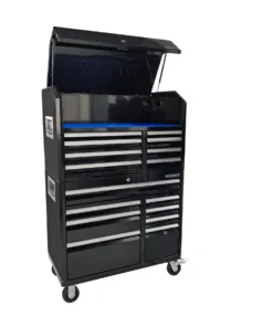 Kobalt Bottom Tool Cabinets 3000 Series 41-in W x 37.5-in H 8-Drawer Steel Rolling Tool Cabinet (Black) -Kobalt Sales Shop 15319018 scaled