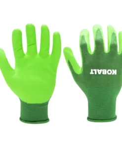 Kobalt Work Gloves Unisex Bamboo Nitrile Dipped Multipurpose Gloves, Large (1-Pair)