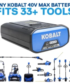 Kobalt Cordless Electric String Trimmers 40-Volt Max 16-in Straight Cordless String Trimmer with Attachment Capable and (Battery Included) -Kobalt Sales Shop 15728283