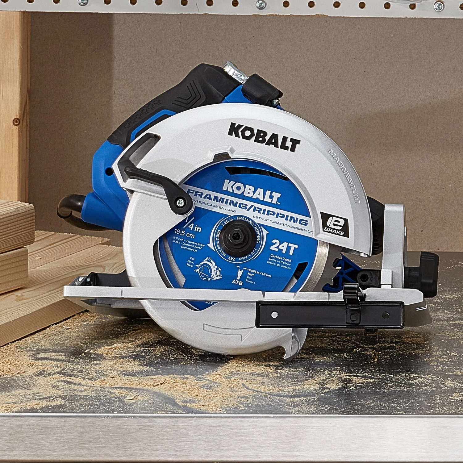 Kobalt Circular Saws 15-Amp 7-1/4-in Corded Circular Saw Circular Saw 7 Kobalt Circular Saws 15-Amp 7-1/4-in Corded Circular Saw Circular Saw - Image 7