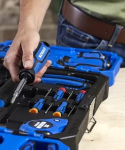 Kobalt Household Tool Sets 121-Piece Household Tool Set with Folding Case -Kobalt Sales Shop 16396969