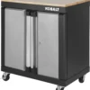 Kobalt Garage Cabinets 28-in W x 32.8-in H x 18.5-in D Steel Freestanding Garage Cabinet