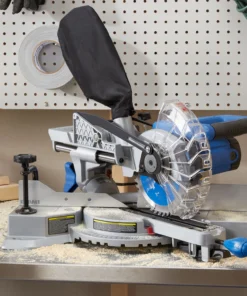 Kobalt Miter Saws Compact sliding 7-1/4-in 10 Amps Single Bevel Sliding Compound Corded Miter Saw -Kobalt Sales Shop 17754774