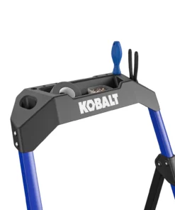 Kobalt Step Stools 2-Step 300-lb Capacity Black Steel Foldable Step Stool -Kobalt Sales Shop 17788038