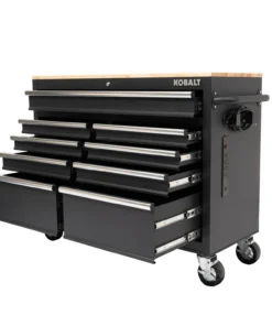 Kobalt Work Benches 46.1-in W x 37.2-in H 9-Drawer Rubber Work Bench -Kobalt Sales Shop 17902368 scaled