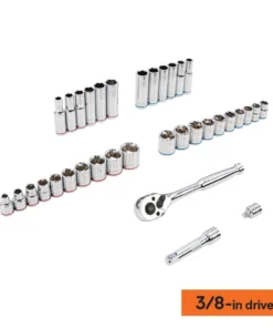 Kobalt Mechanics Tool Sets Centennial 100-Piece Standard (SAE) and Metric Combination Polished Chrome Mechanics Tool Set (1/4-in; 3/8-in) 17 Kobalt Mechanics Tool Sets Centennial 100-Piece Standard (SAE) and Metric Combination Polished Chrome Mechanics Tool Set (1/4-in; 3/8-in) -Kobalt Sales Shop 40333065