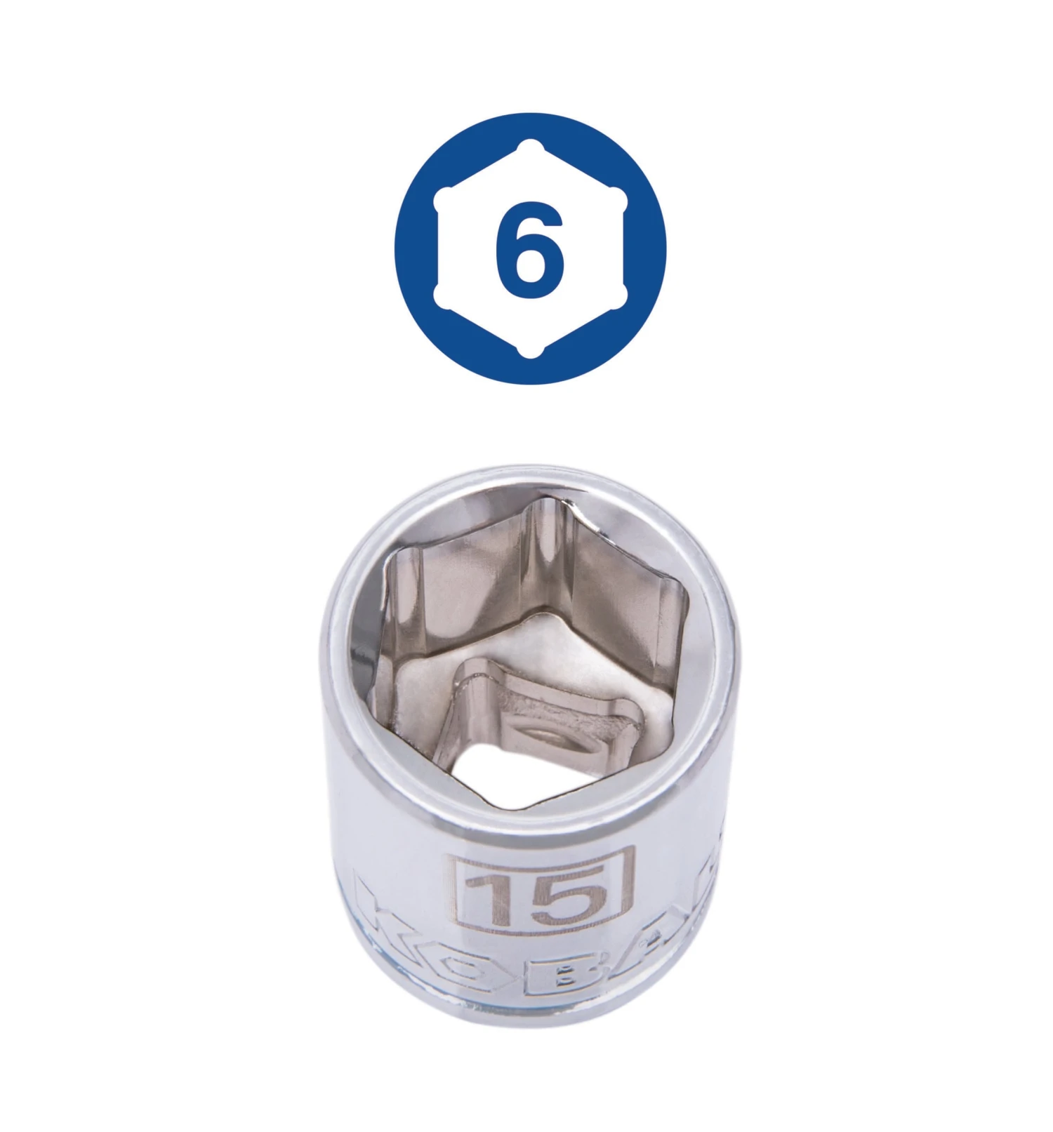 Kobalt Mechanics Tool Sets Centennial 100-Piece Standard (SAE) and Metric Combination Polished Chrome Mechanics Tool Set (1/4-in; 3/8-in) 9 Kobalt Mechanics Tool Sets Centennial 100-Piece Standard (SAE) and Metric Combination Polished Chrome Mechanics Tool Set (1/4-in; 3/8-in) - Image 9