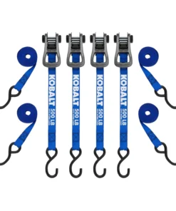 Kobalt Tie Downs 4-Pack x Tie Down Tie Down (500-lb Work Capacity) -Kobalt Sales Shop 40596332 scaled