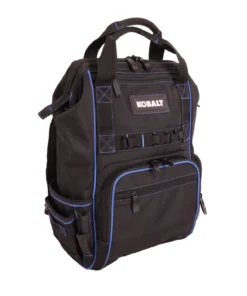 Kobalt Tool Bags Blue Black Polyester 11.5-in Backpack -Kobalt Sales Shop 40642753 scaled