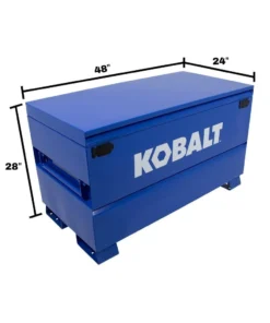 Kobalt Jobsite Boxes 24-in W x 48-in L x 28-in Steel Jobsite Box -Kobalt Sales Shop 41926774
