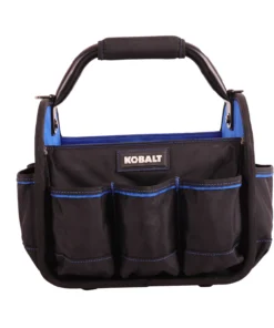 Kobalt Tool Bags Blue Black Polyester 12-in Tool Tote 13 Kobalt Tool Bags Blue Black Polyester 12-in Tool Tote -Kobalt Sales Shop 42143648