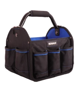 Kobalt Tool Bags Blue Black Polyester 12-in Tool Tote 16 Kobalt Tool Bags Blue Black Polyester 12-in Tool Tote -Kobalt Sales Shop 42143652