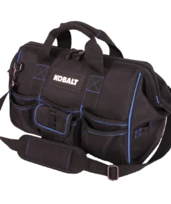 Kobalt Tool Bags Blue Black Polyester 16-in Zippered Cargo Bag -Kobalt Sales Shop 42143875 scaled