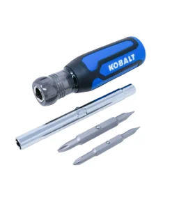 Kobalt Screwdrivers 6-Piece Acetate Handle Set Assorted Multi-bit Screwdriver Set